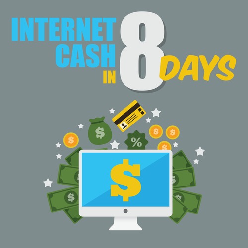 Product picture Give You Internet Cash In 8 Days Course With Plr Rights